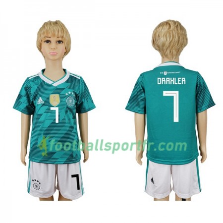 Tenue Allemagne Draxler 7 Enfant Exterieur Coupe du monde 2018 Maillot de Foot